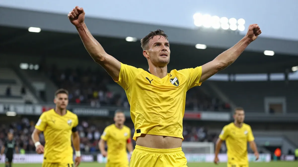 Häcken slog Rosengård 0-1 i Malmö och tog sin nionde raka seger i Allsvenskan, vilket stärker ledningen i serien